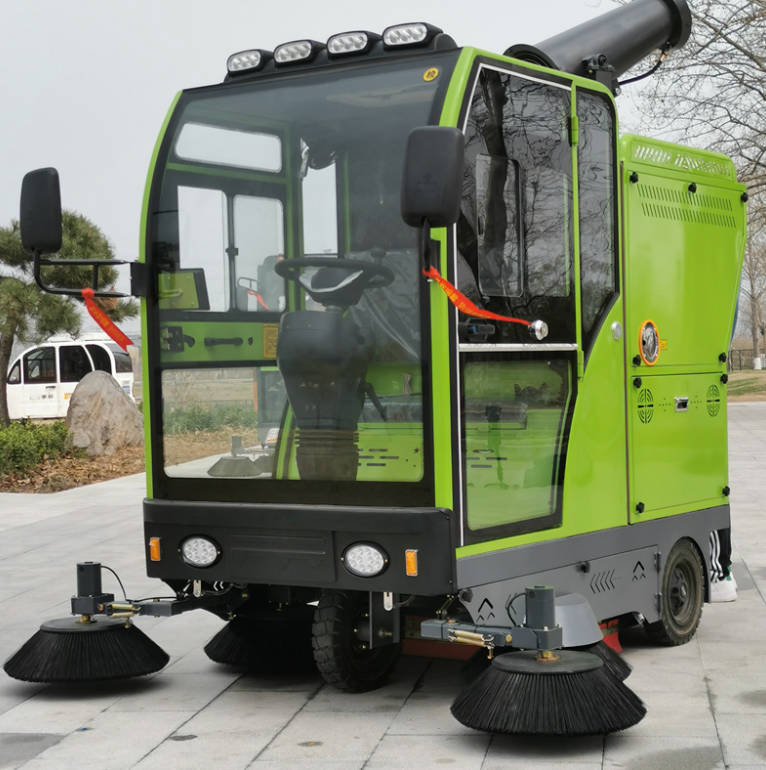 山东道路清洁广泛应用电动环卫清扫车